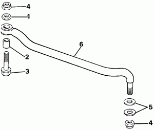 Midsection - ���������������� ��������� ������� (Midsection - Power Trim & Tilt)