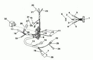 ���������������� ��������� ������� ��������� (Power Trim/tilt Electrical)