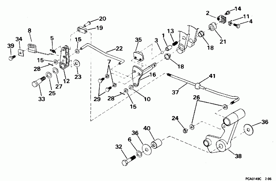   E50JEDS 1996  - ift &  age (continued) / ift & Throttle Linkage (continued)