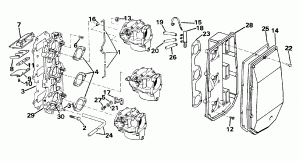 �������� ��������� � Air ��������� (Intake Manifold And Air Silencer)