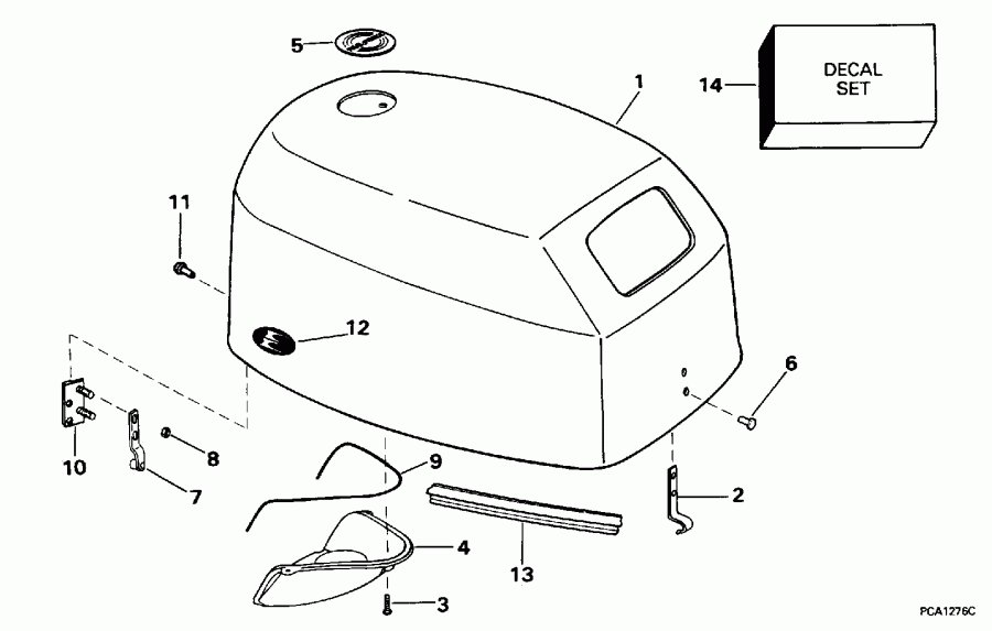 ��������� ������� E8FREDC 1996  - Evinrude / Evinrude