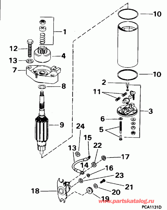 ����� ������� E8FREDC 1996  - arter Motor & Solenoid