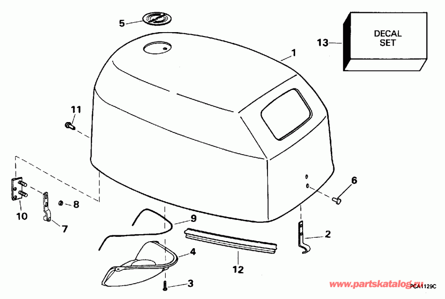 ��������� ��������� EVINRUDE HE10FTEDC 1996  - Johnson / Johnson