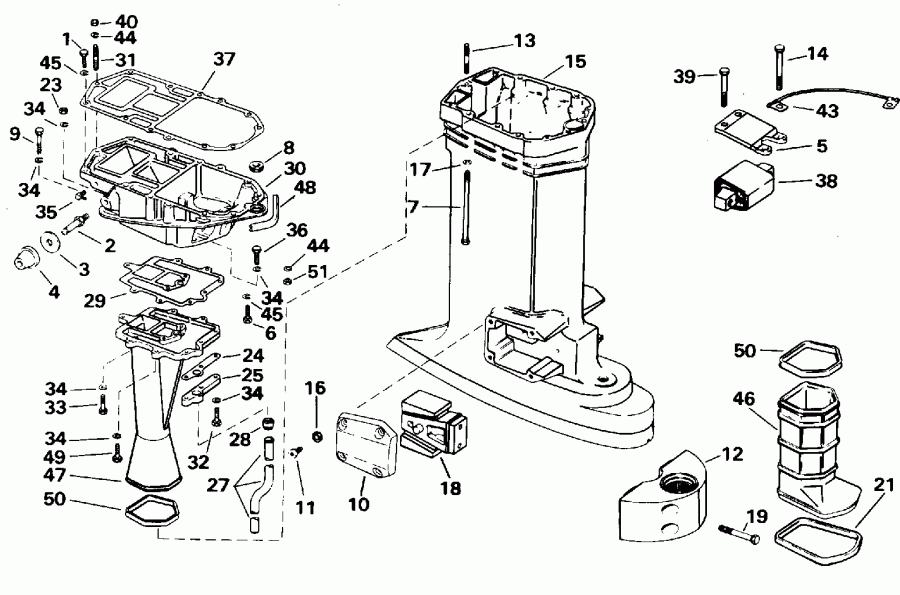 �������� ��������� ����� ������� HE130CXADA 1996  - haust ������ - haust Housing