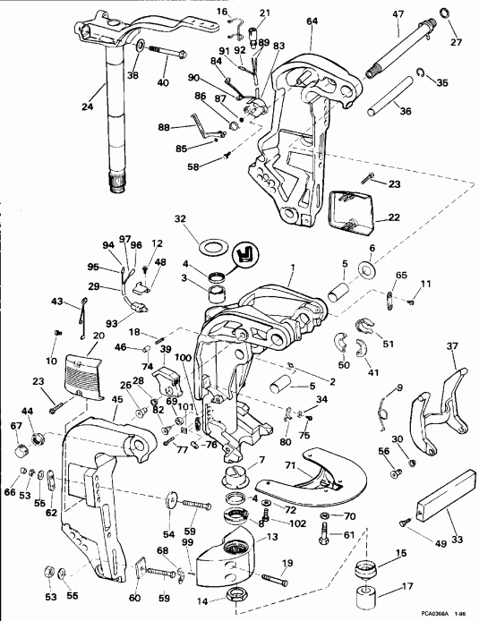 �������� ��������� ����� ������� HE130CXADA 1996  - dsection