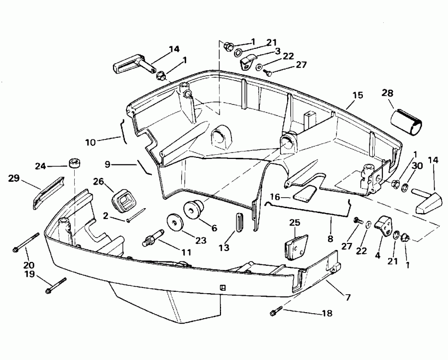 ��������� �������� ����� Evinrude HE130TXADA 1996  - wer ������ ��������� (�����)