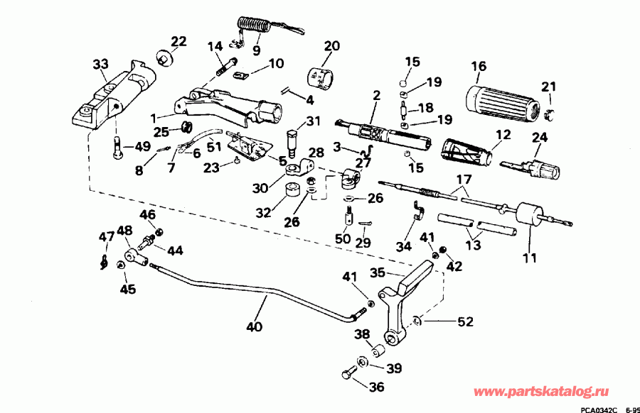 ��������� ������� HE25TELEDA 1996  - eering & Shift Handle
