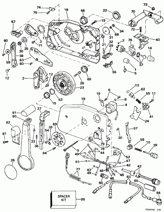 �������� ����� ������� HE55WMLM 1996  - mote Control - mote ����������