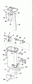 ����� EVINRUDE SE10RPB 1996  - haust ������