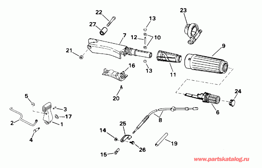 ��������� ������� SE10RPB 1996  - eering & Shift Handle / ee������ & ������������� Handle