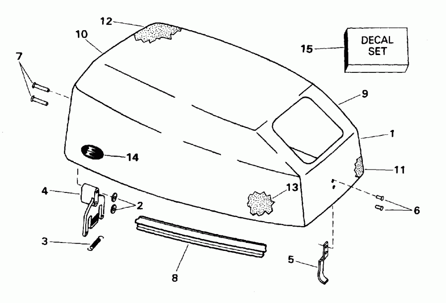  Evinrude SE10RPLB 1996  - Evinrude