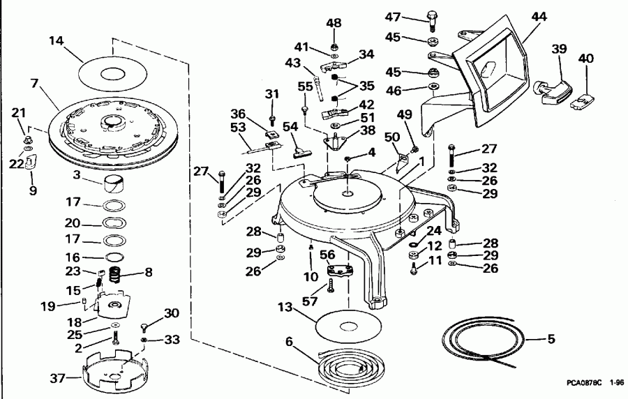  EVINRUDE SE125RWYV 1996  - wind �������