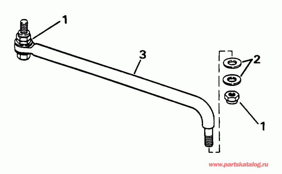 �������� ����� EVINRUDE SE125WTPLV 1996  - ee������ ����������� Kit