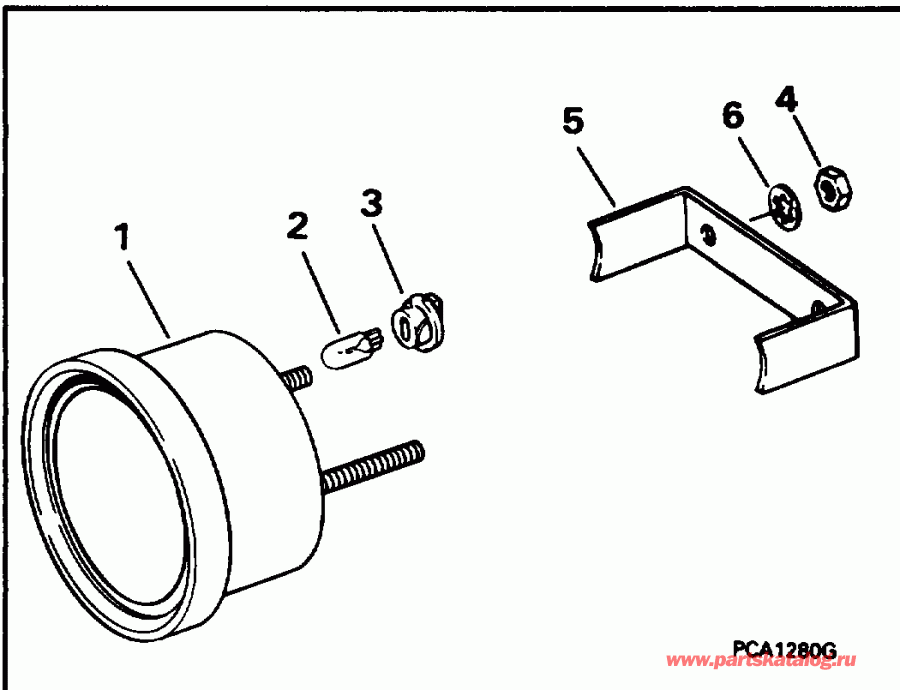 �������� ����� EVINRUDE SE150WTPLB 1996  - c Systecm Check �������� (������������ ��������) / c Systecm Check Tachometer Kit