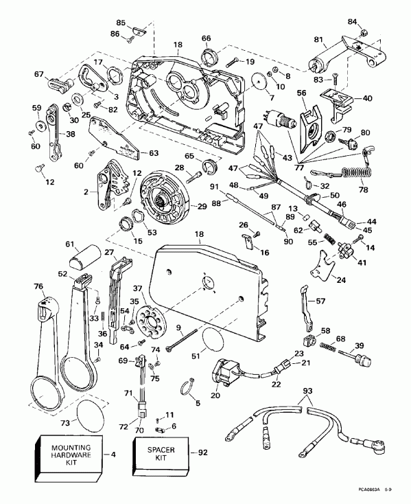    SE150WTPLB 1996  - mote Control / mote 