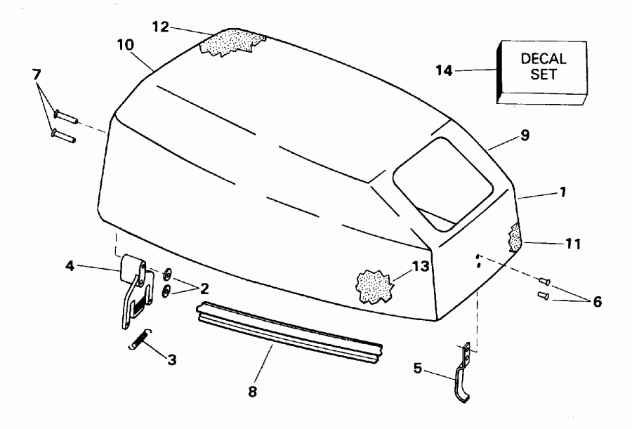 EVINRUDE SE15RPG 1996  - Johnson