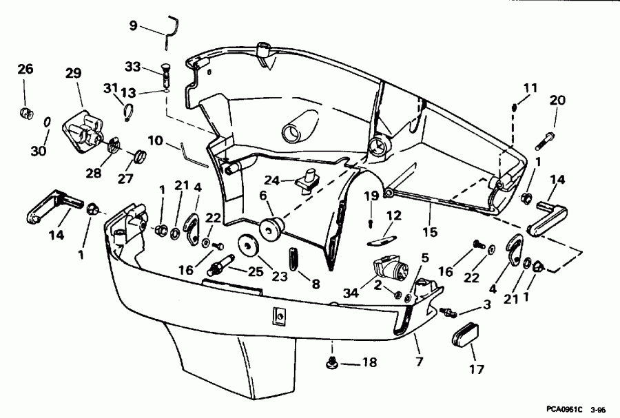 Evinrude SE200WTPLA 1996  - wer ������ ��������� (�����)