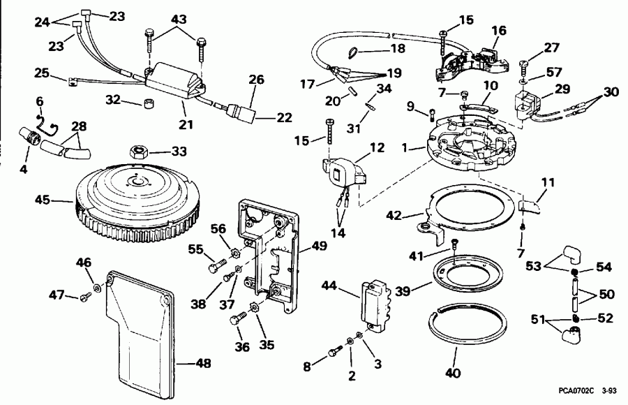  Evinrude SE40RSLZ 1996  - nition System