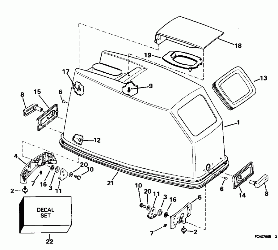  Evinrude SE45RSLH 1996  - Johnson