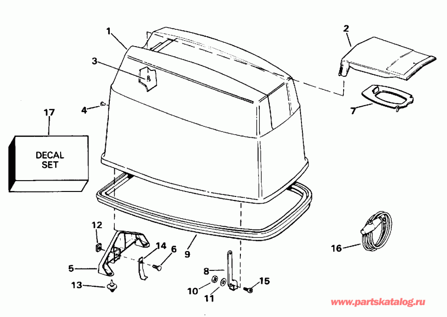 ��������� Evinrude SE65WMLM 1996  - gine Cover