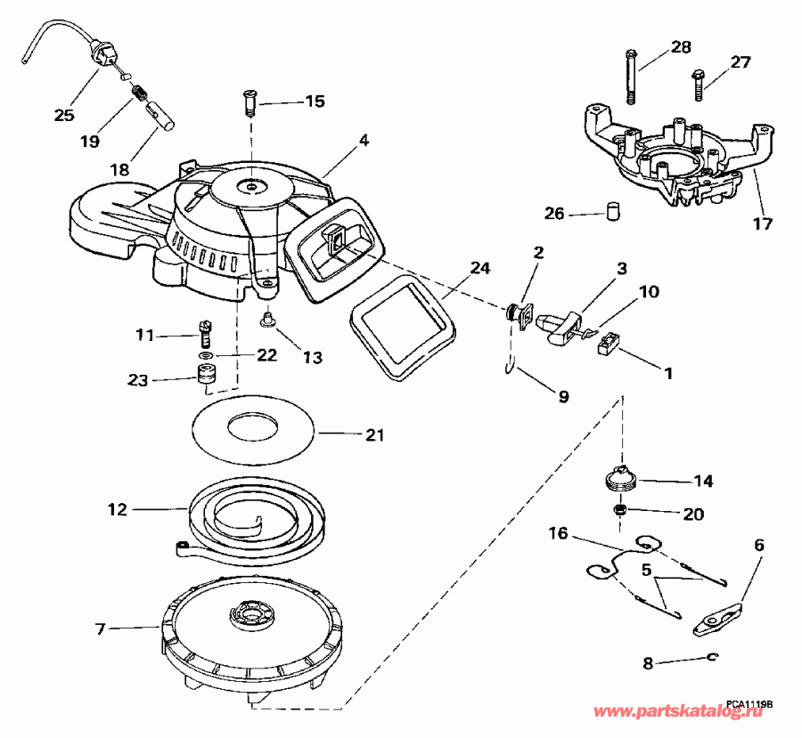 ��������� ����� Evinrude BE10FWLEUR 1997  - wind Starter - wind �������