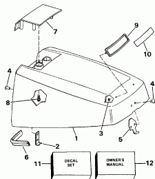   () - Evinrude (Engine Cover - Evinrude)