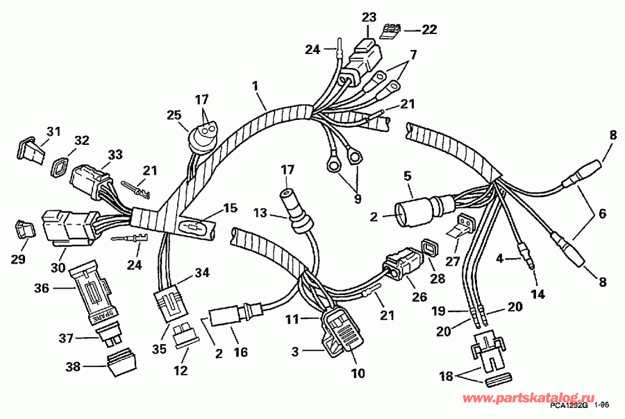 ����� EVINRUDE BE175EXEUC 1997  - tor ���� ��������