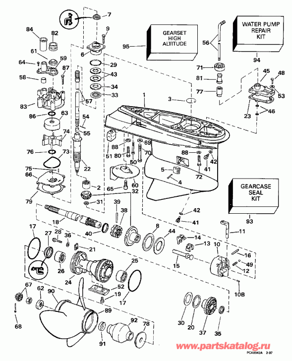����� ������� BE200CXEUA 1997  - Standard Rotation - 25 In. & 30 In. Models