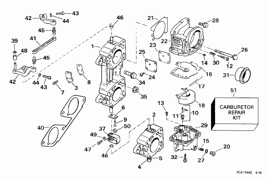   EVINRUDE BE200TXEUA 1997  - 200 - 200