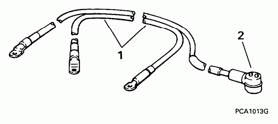  Evinrude BE20SEEUM 1997  - ttery ������ / ttery Cable