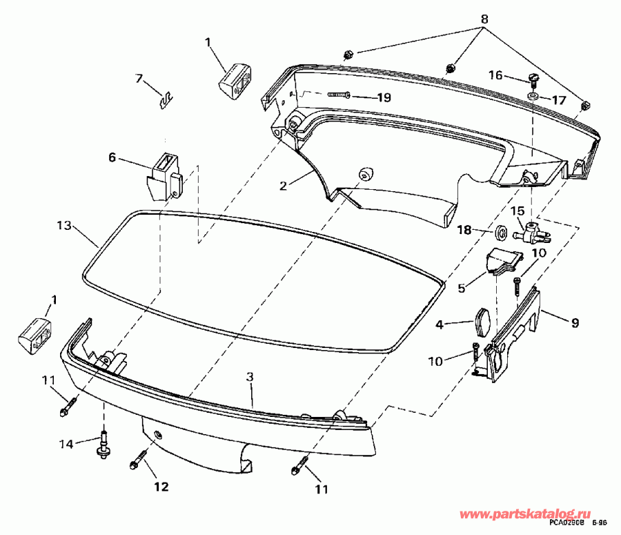  EVINRUDE BE30ELEUD 1997  - Johnson / Johnson