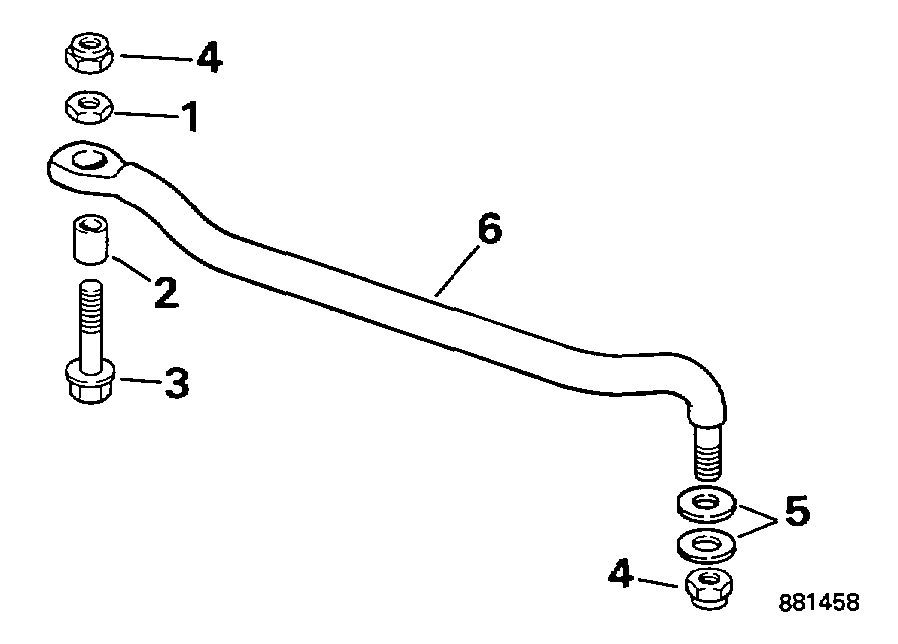  Evinrude BE35ARLEUC 1997  - eering Link Kit / ee������ ����������� Kit