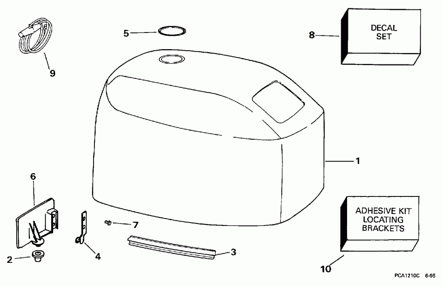 ��������� ����� Evinrude BE35KEUR 1997  - Johnson