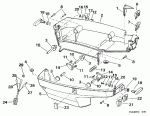 ������ ������ ��������� (Lower Engine Cover)