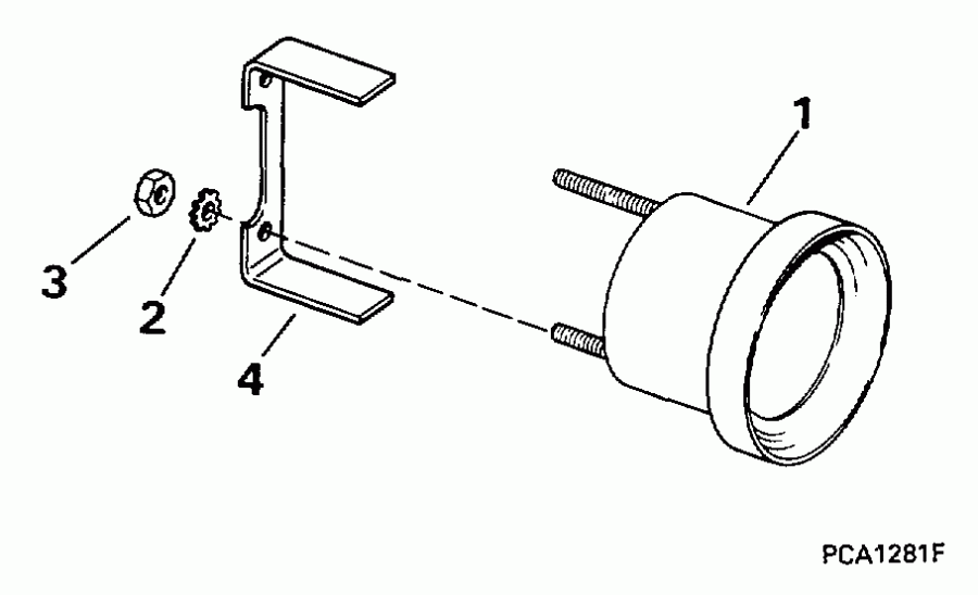 �������� ��������� ����� Evinrude BE50RLEUC 1997  - 2 Inch - 2 Inch