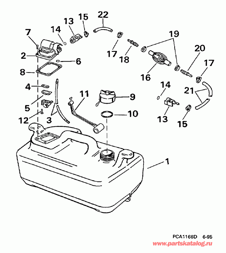 ����� EVINRUDE BE5FRBLEUS 1997  - 3 ������