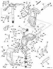 Midsection - ���������������� ��������� ������� (Midsection - Power Trim & Tilt)