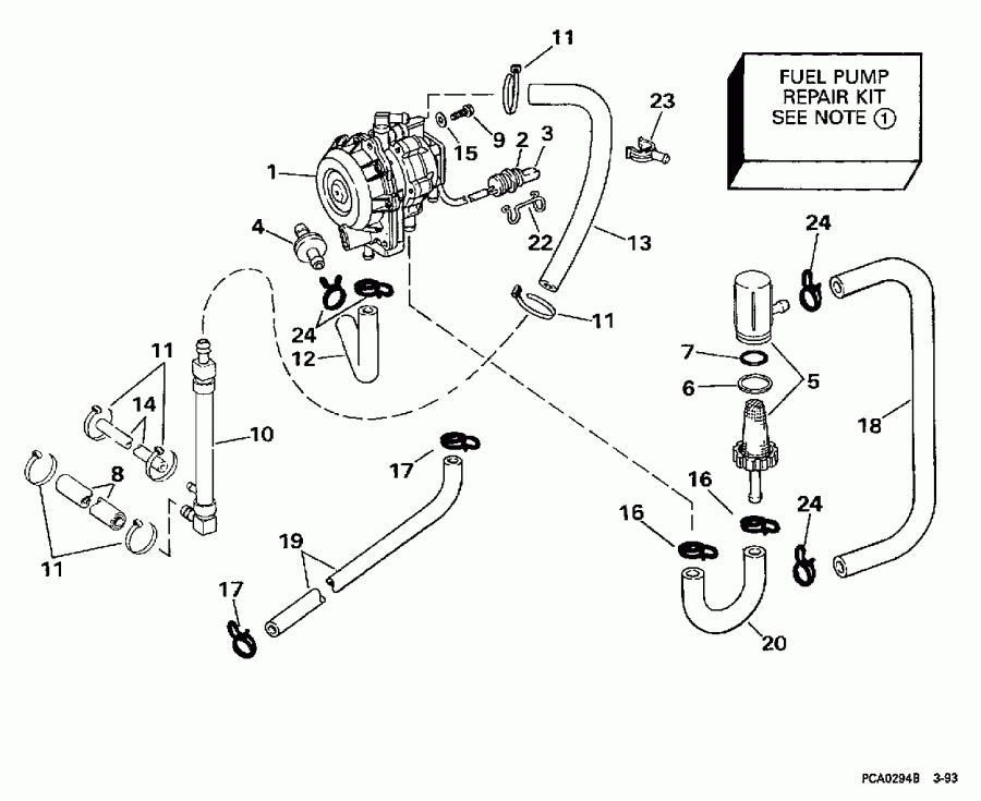 ����� Evinrude E100WTLEUA 1997  - el �����