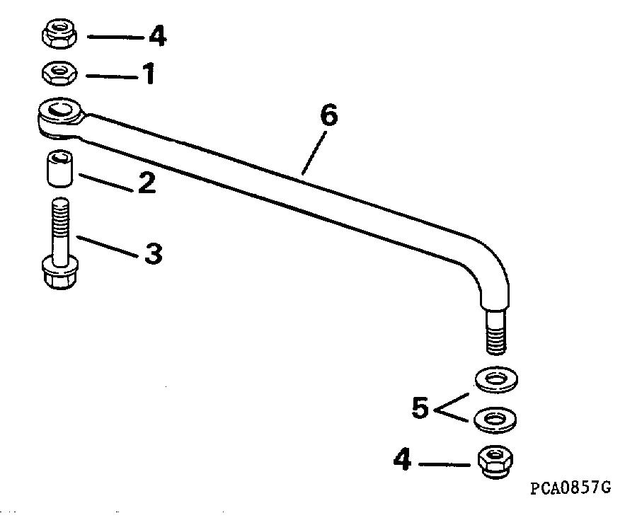 ��������� ����� EVINRUDE E100WTXEUA 1997  - ee������ ����������� Kit - eering Link Kit