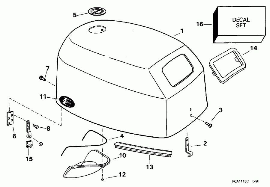 ��������� ����� Evinrude E10FRLEUA 1997  - Evinrude