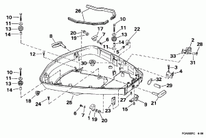 ������ ������ ��������� (Lower Engine Cover)