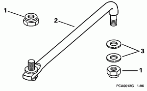 ������� ������� ����������� Kit (with ���������������� ��������� �������) (Steering Link Kit (with Power Trim & Tilt))