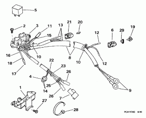 ���������������� ��������� ������� ��������� (Power Trim/tilt Electrical)