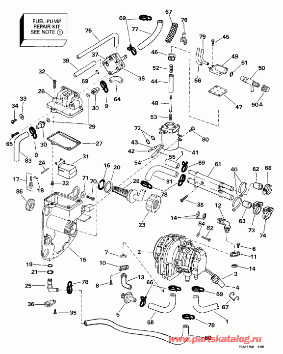 ��������� �������� ����� ������� E115SXEUC 1997  - el ��������� & Components / el Bracket & Components