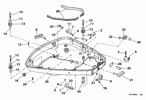 ������ ������ ��������� (Lower Engine Cover)