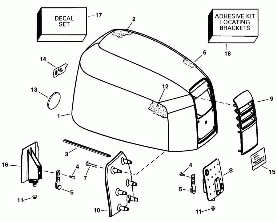 ��������� EVINRUDE E150IXEUC 1997  - Evinrude -  Evinrude
