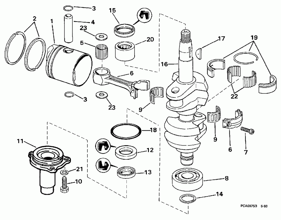 ��������� EVINRUDE E15EEUC 1997  - ank��� & �������