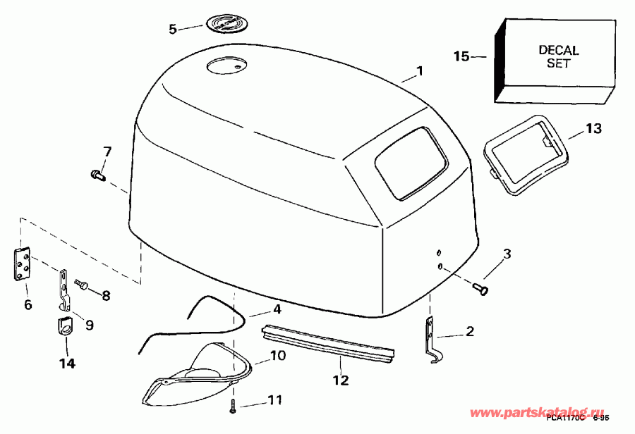  EVINRUDE E15FRELEUA 1997  - Johnson / Johnson