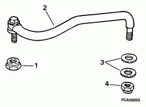 ������� ������� ����������� Kit - Fr, Fd Models Only (Steering Link Kit - Fr, Fd Models Only)