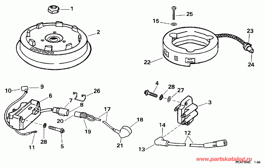 �������� ����� EVINRUDE E15FRLEUA 1997  - Rope